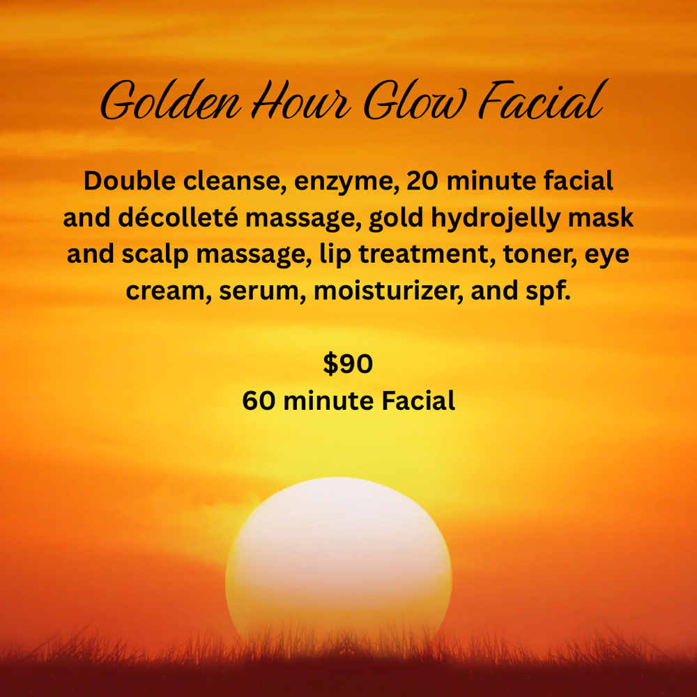 Golden Hour Glow Facial at Magnolia Salon & Spa in Harriman, TN
