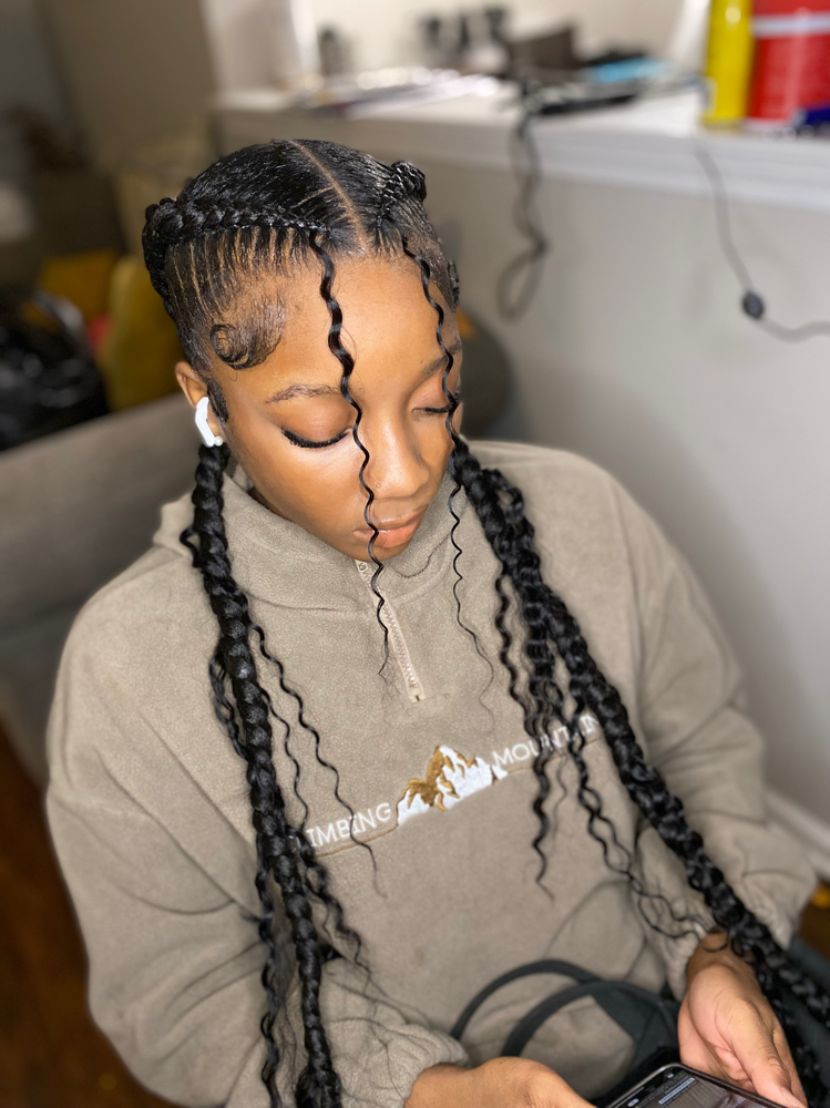 2 Feed-In Braids