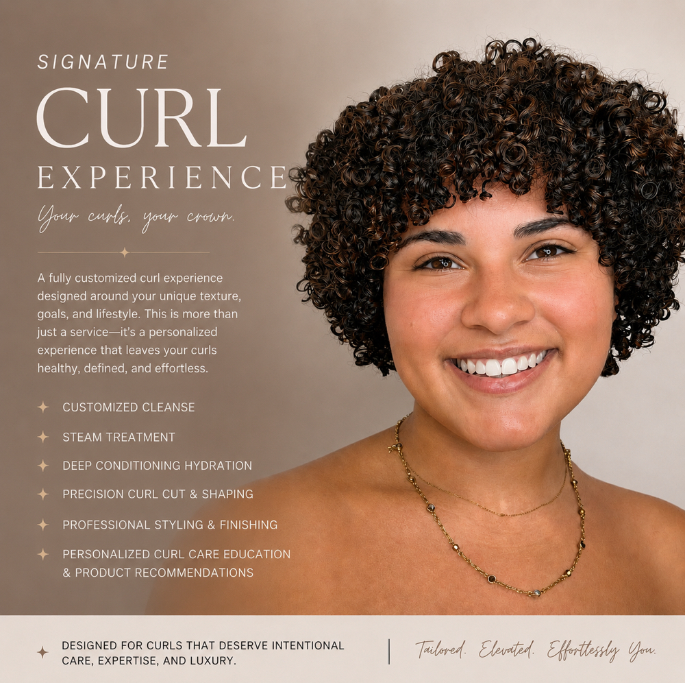 Signature Curl Experience at Waves, Curls & Coils in East Providence, RI