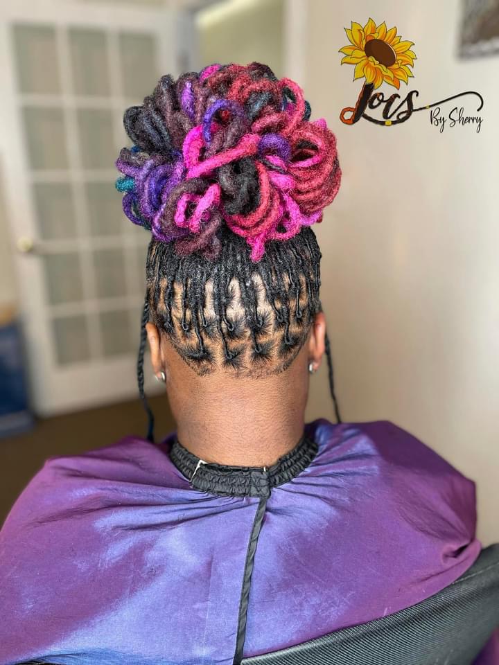 Retwist W/ Petals at Locs BySherry in Florissant, MO