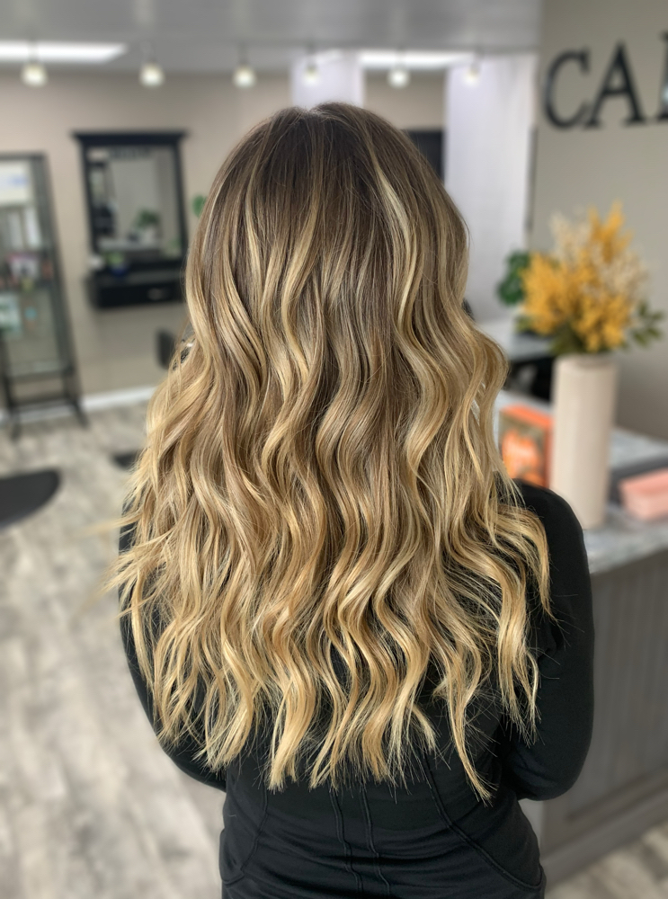 Classic French Balayage + Haircut