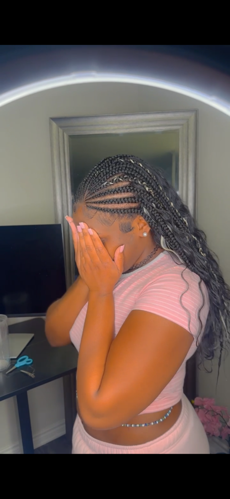 Quick Weaves at Oshi Wrote My Roots in Dallas, TX