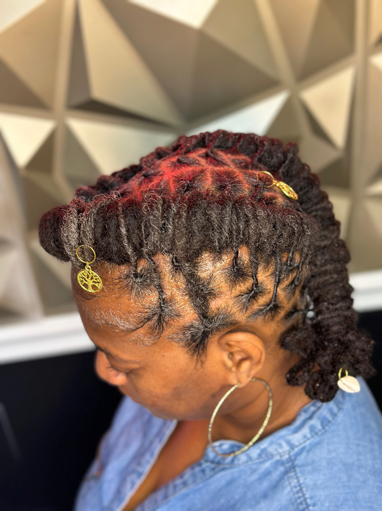 Loc Style Only at The Mane Aura in Columbia, SC