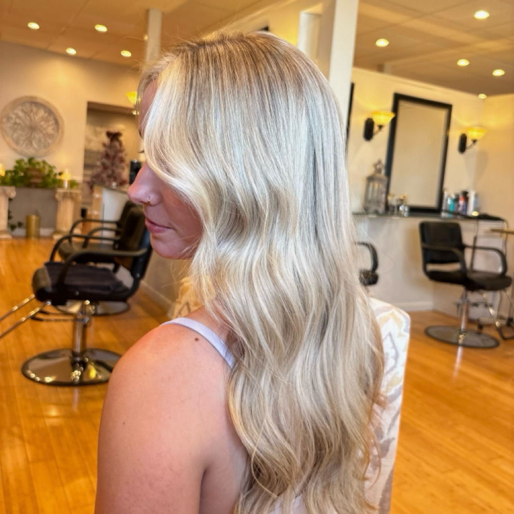 Full Blonding + Haircut at Hair by Adrianna G in Cohoes, NY