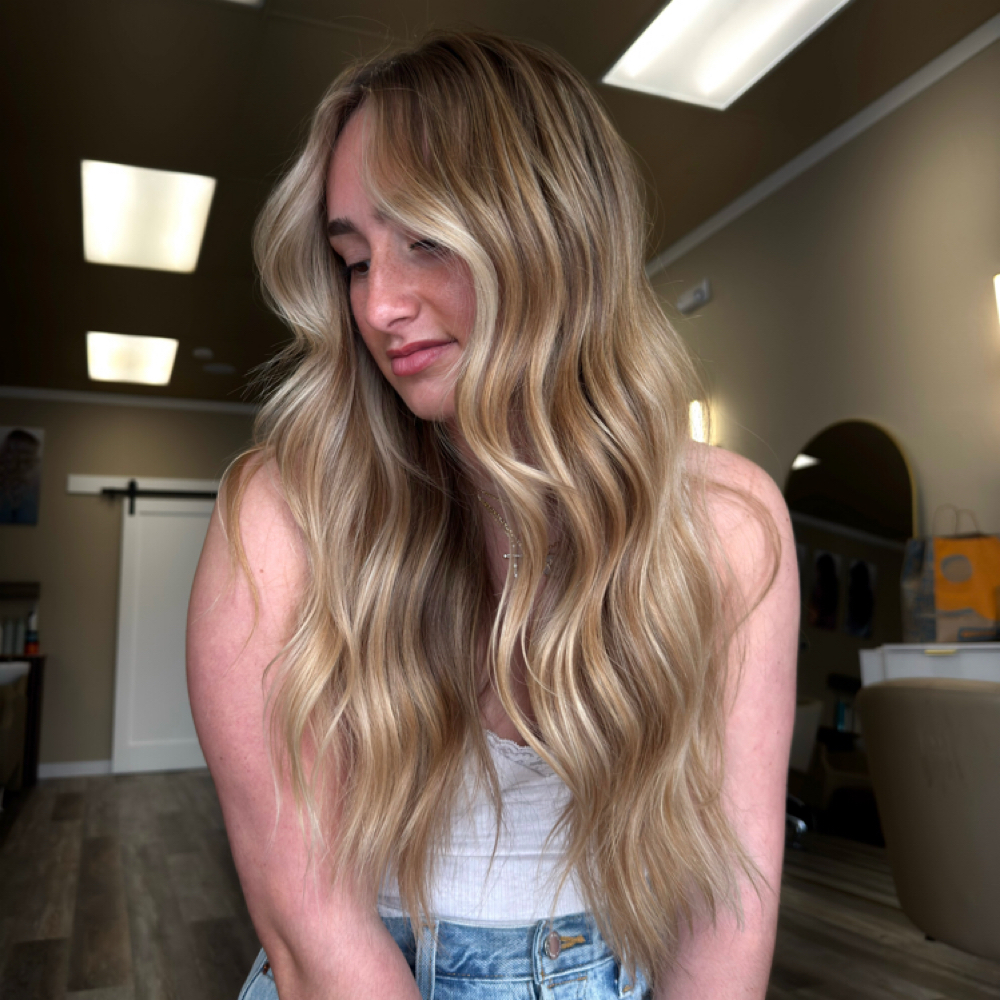 Lived In Blonde✨ at Elegance Salon in Aberdeen, SD