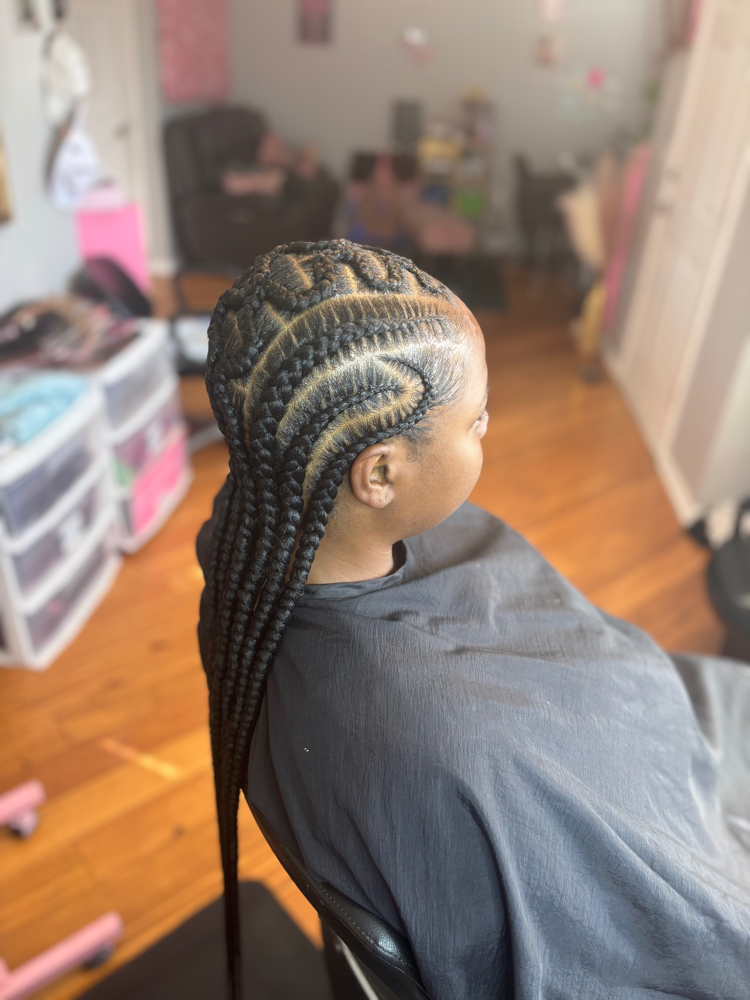 8 Feed In Braids at BraidsByLici in Kansas City, MO