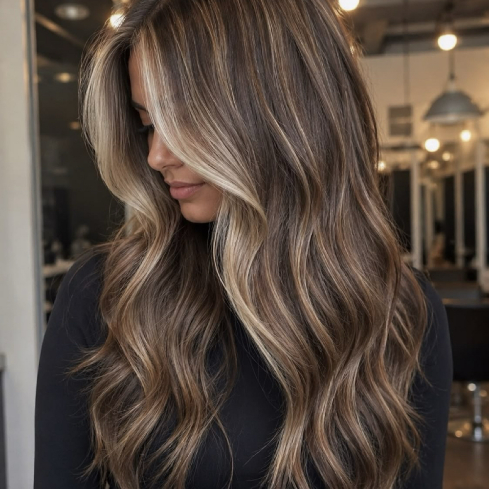 Partial Balayage & Haircut at Okoro House of Hair in Boulder, CO