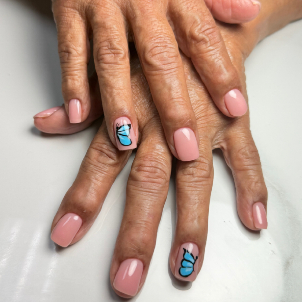 Design  Tire 2 (Hand Painted 2) at CHIC NAILS in San Antonio To, TX