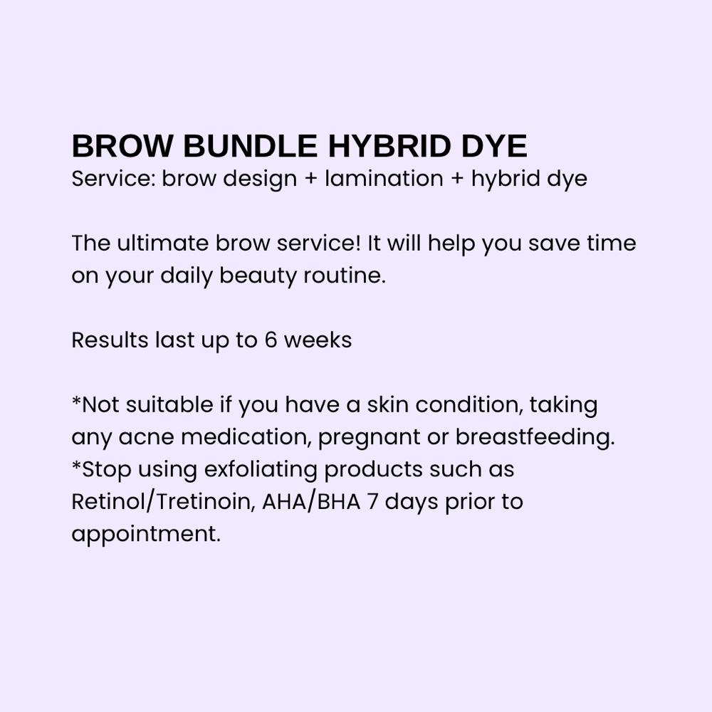 Brow Bundle Hybrid Dye