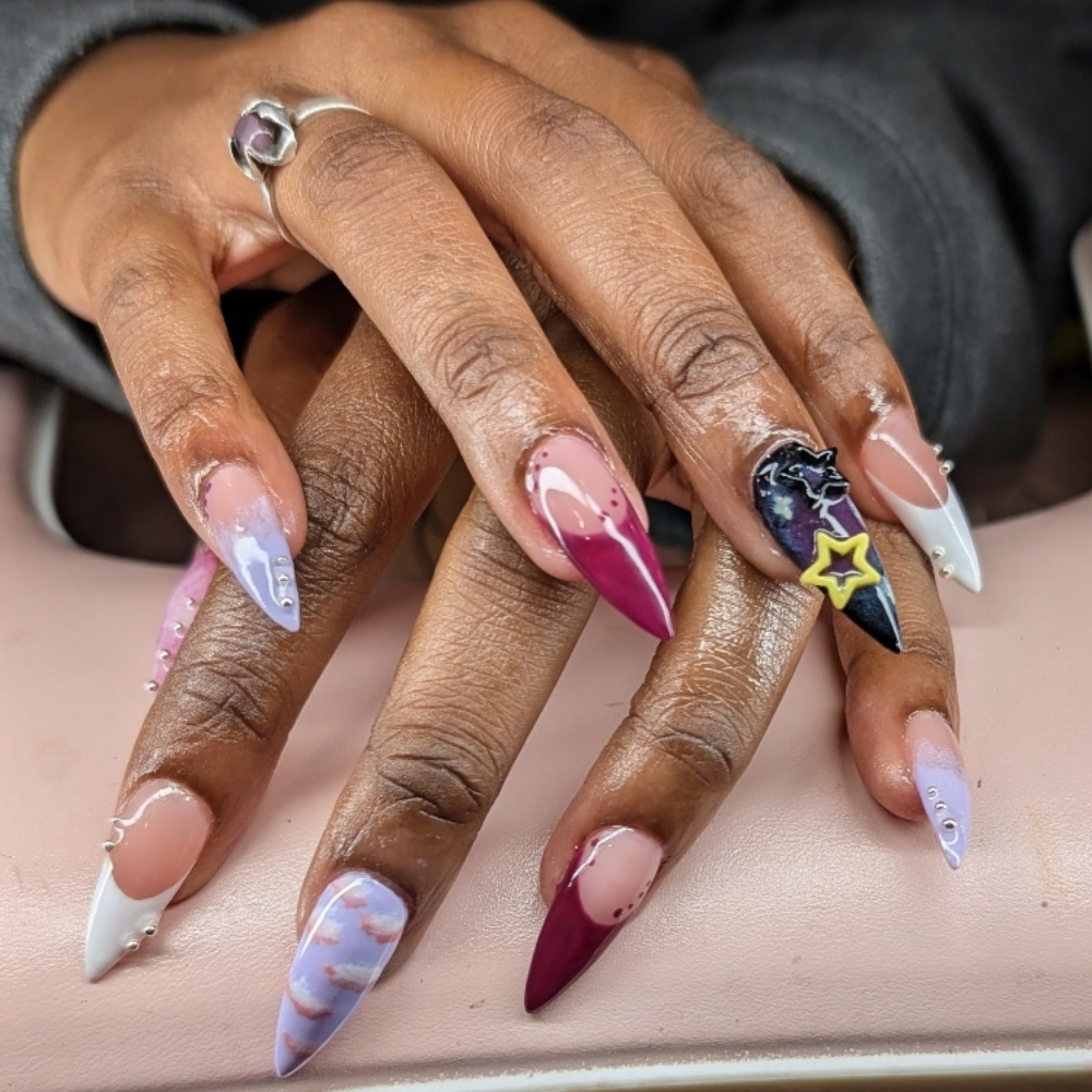 Gel X Extensions at Grad Manicures Salon in Baltimore, MD