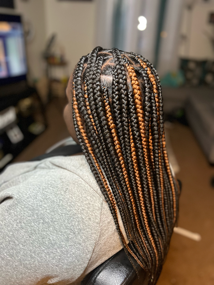 Knotless/box Braids(lrg-shoulder L)
