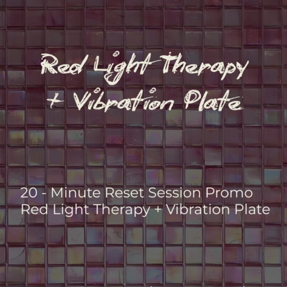 Red Light Therapy + Vibration Plate