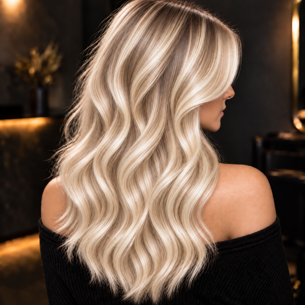 Full Highlights With Haircut at Beachy Blondes By Ashley Rose in Jacksonville, FL