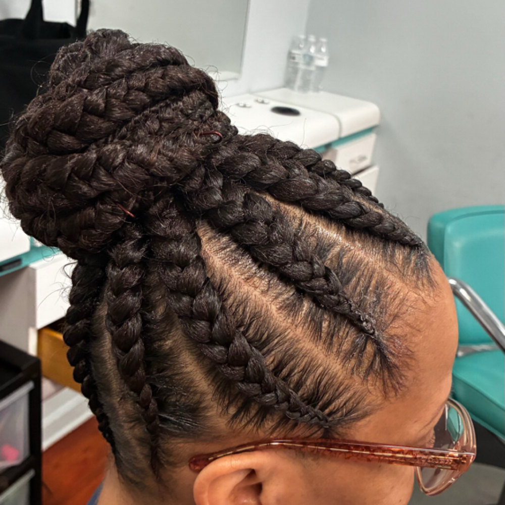 Braided Updo- $85&Up at Braid Nation, LLC in Smyrna, DE