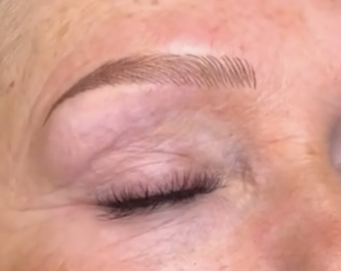 Microblading Finish