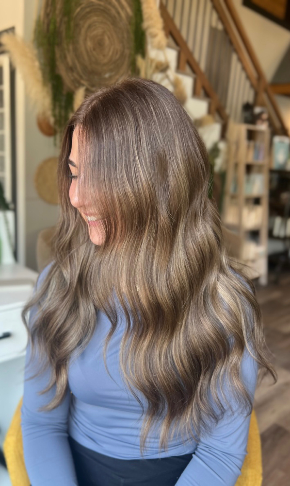 Color, Partial Highlight & Haircut