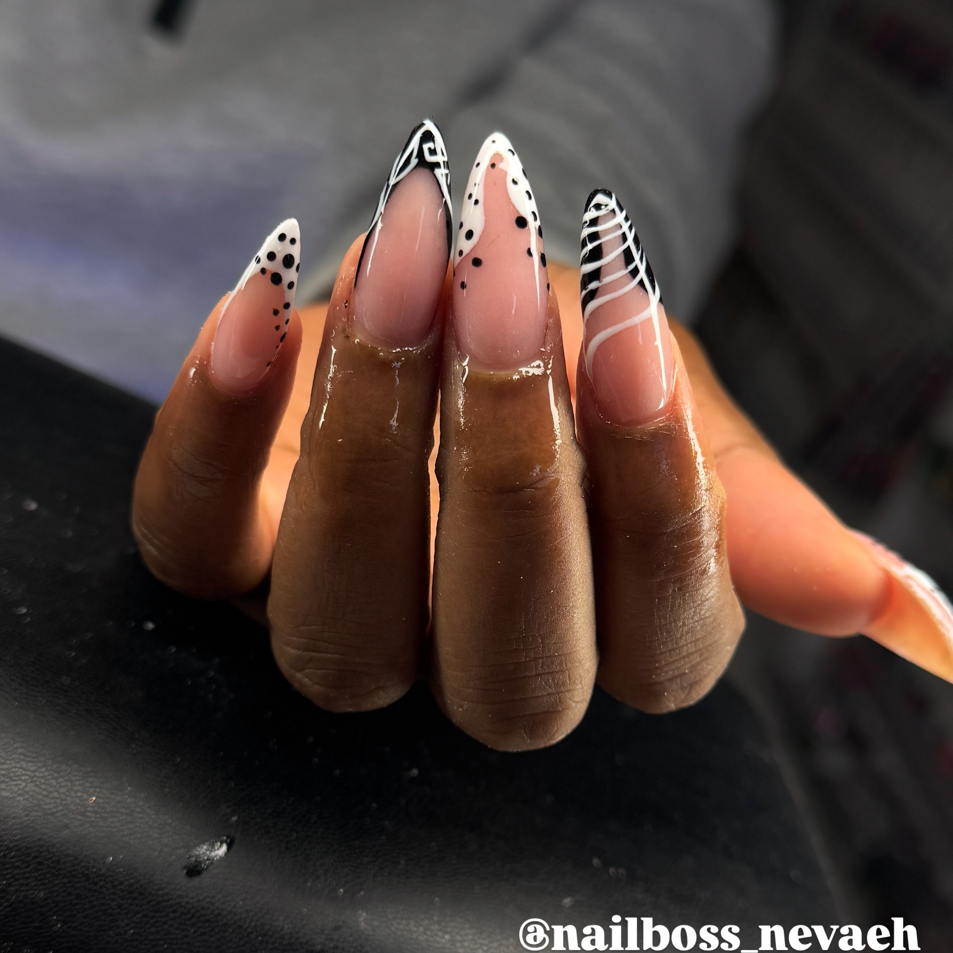 LONG Nail fill ( No Designs)