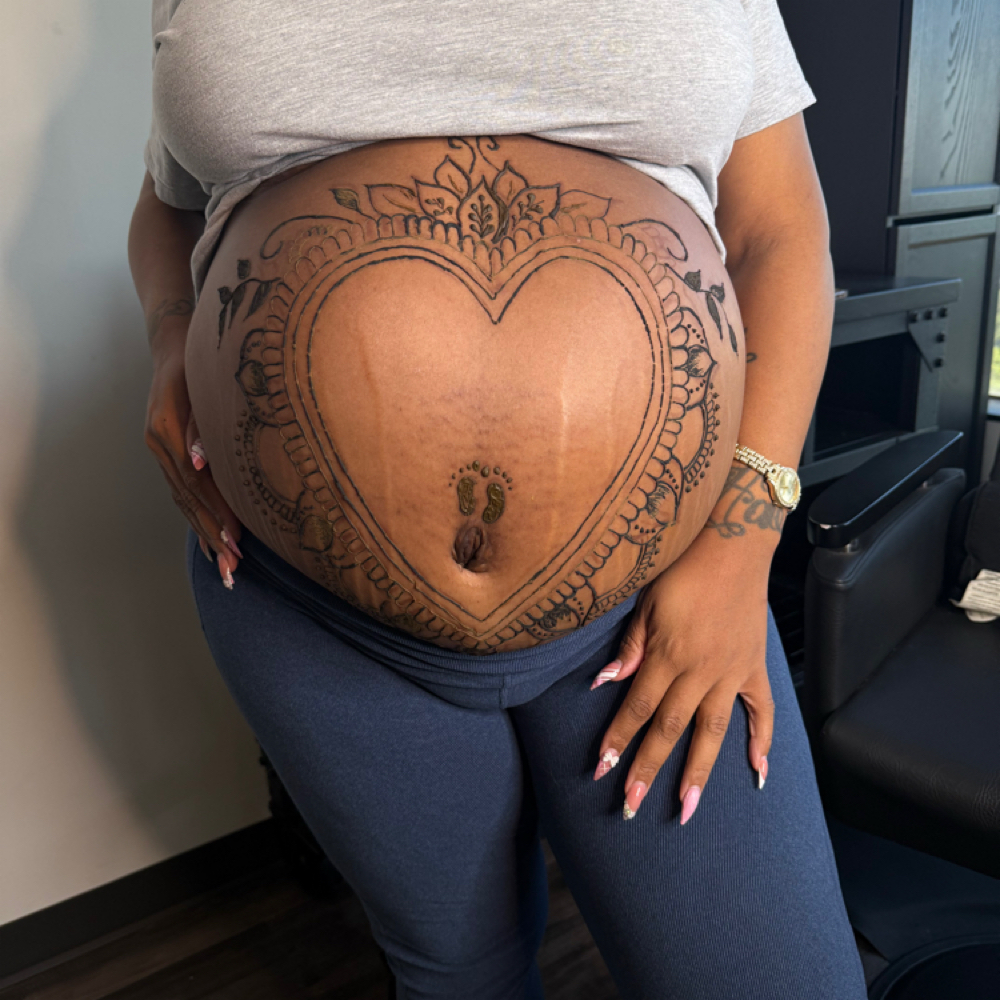 Henna (body) at Front Cover Hair Studios in Houston, TX