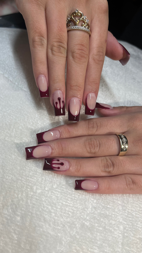 Sculpted Full Set Acrylics Medium