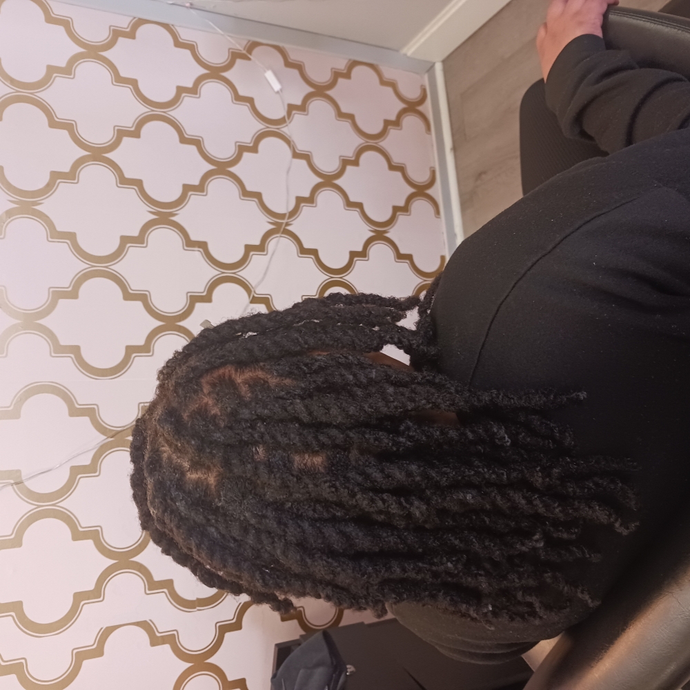 Two Strand Twist at Hello Beautiful Hair Lounge in Radcliff, KY