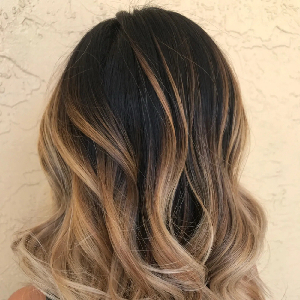 Root Shadow Service at Eleni hair lounge at Strawberry Blonde Salon Platinum in Mount Pleasant, SC