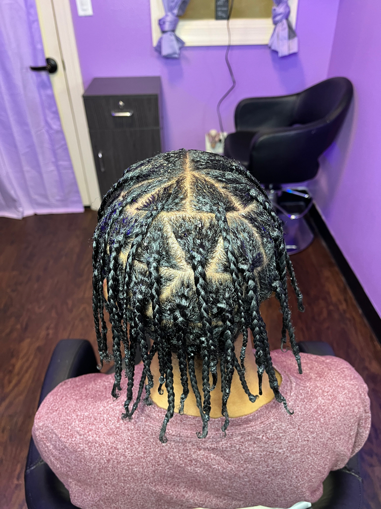Mens Triangle Braids