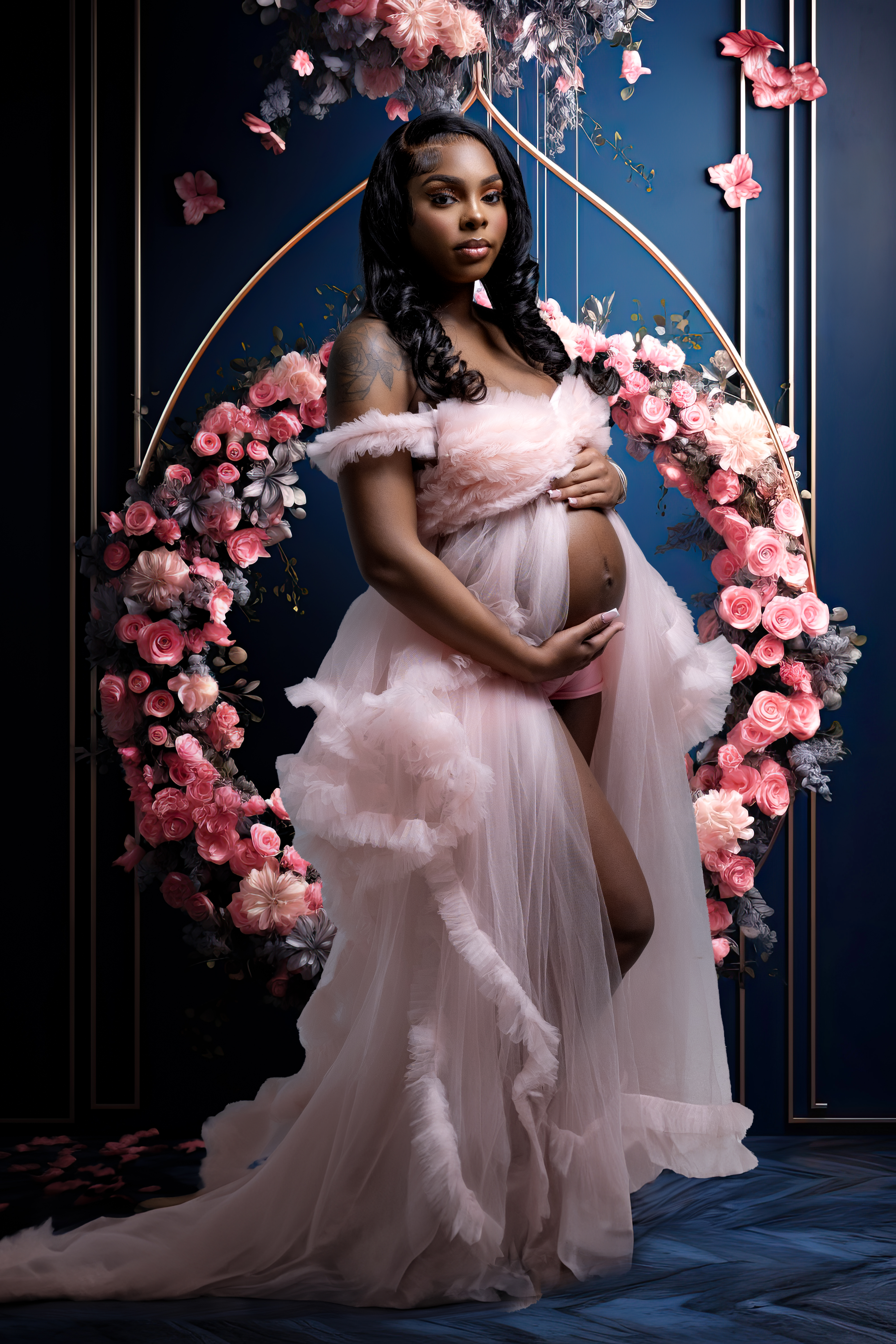 Maternity Session 1 Outfit 2 People at Photography By Chris Johnson in Rochester, NY