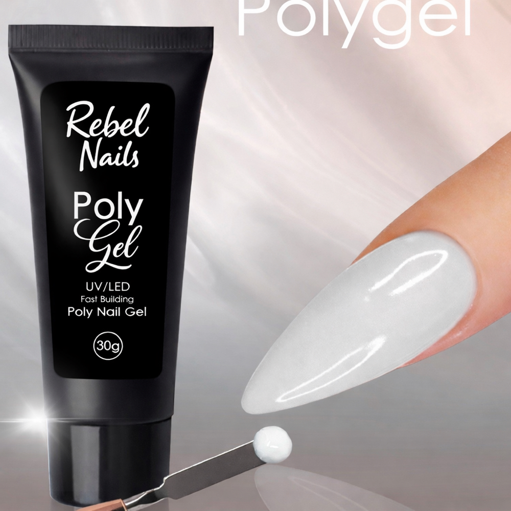 Poly Gel Fullset No Design at Rebel nails in New York, NY