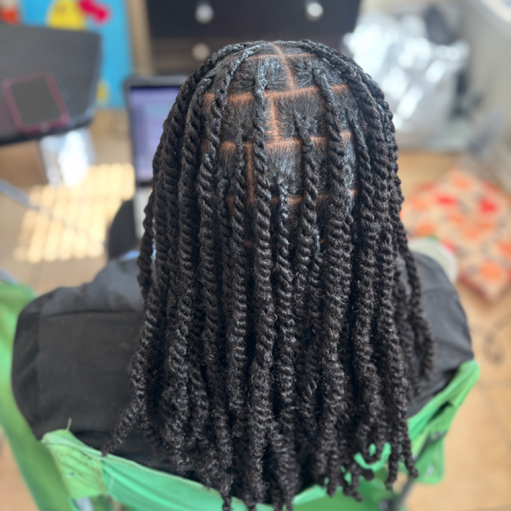 kinky twists at Crowned by Lexx in Gpt/Biloxi, MS