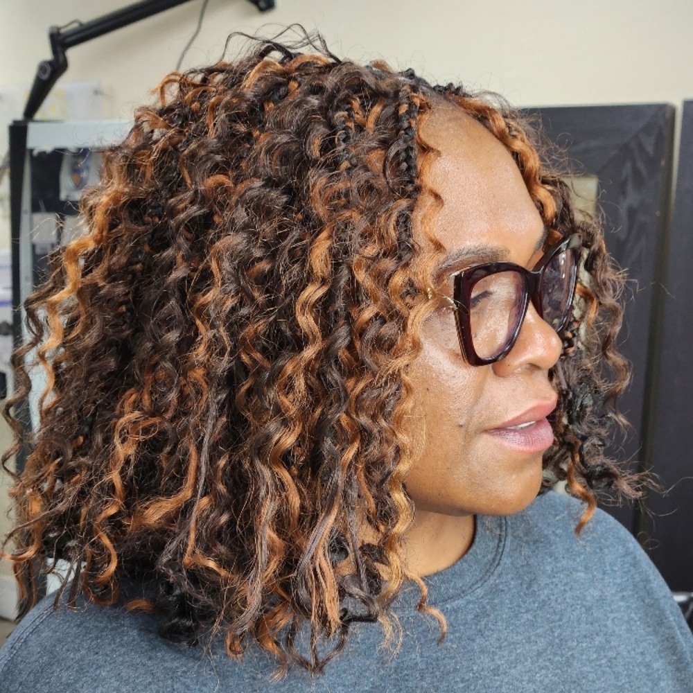 Bob Boho at MaryamuAfricanbraids in Newark, NJ