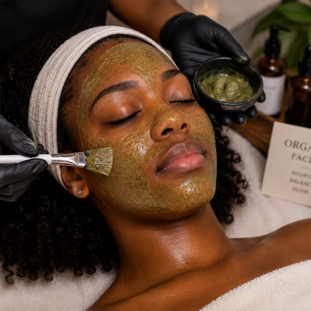 Organic Facial at Radiant Glow Esthetics in Dallas, TX