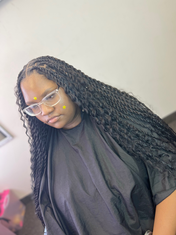 Island Twist ( Synthetic Curls )