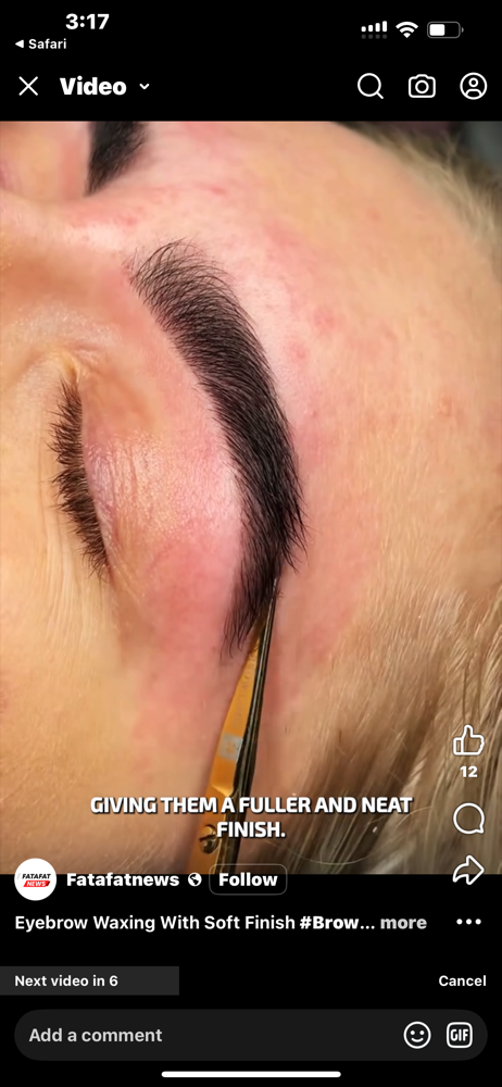 Eyebrow Shaping