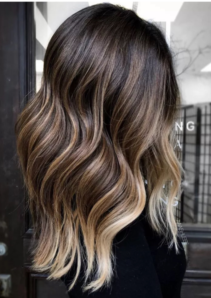 All Over Balayage + Toner