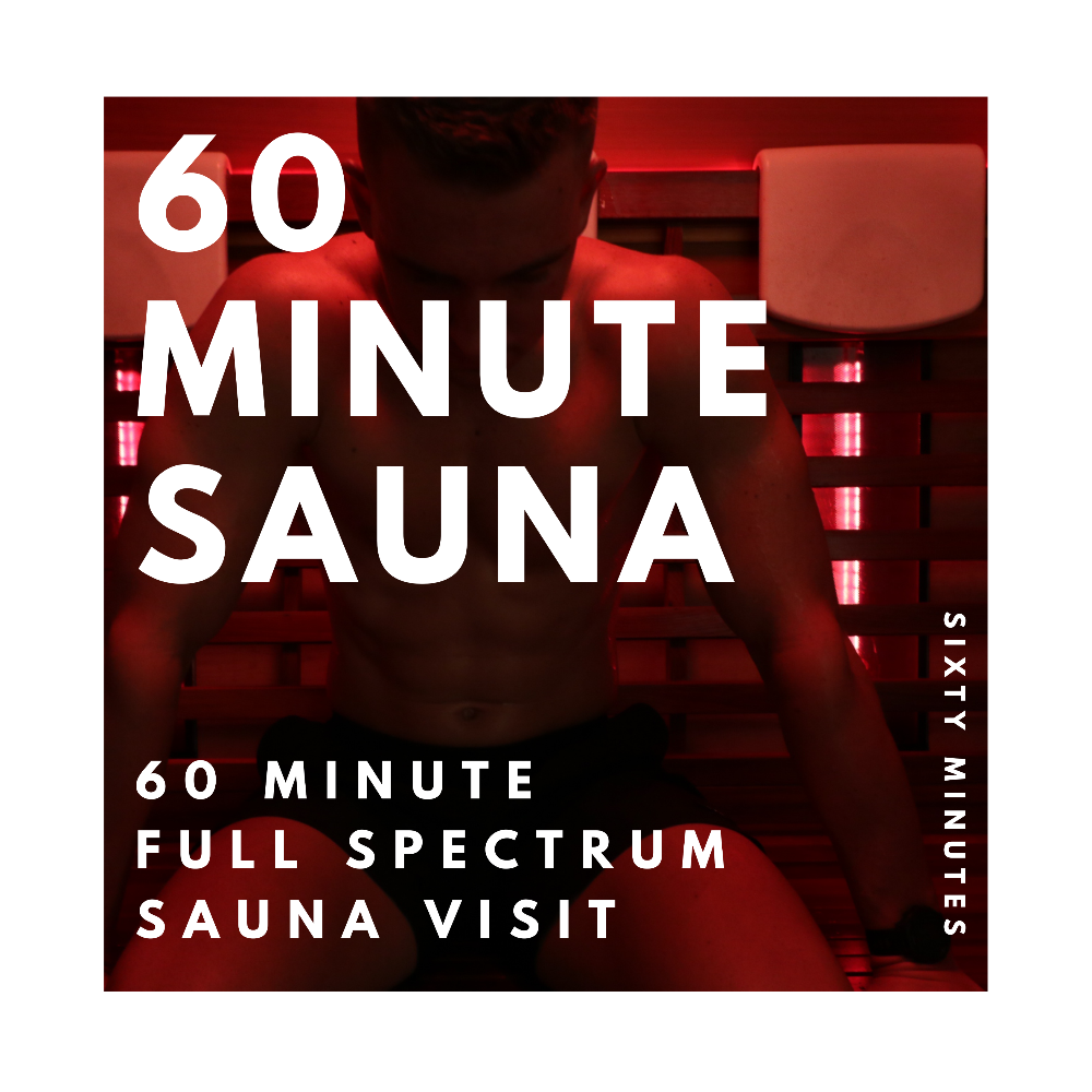 60 Minute Infrared Sauna Session