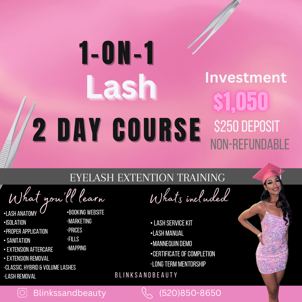 2 Day Eyelash Extension MasterClass