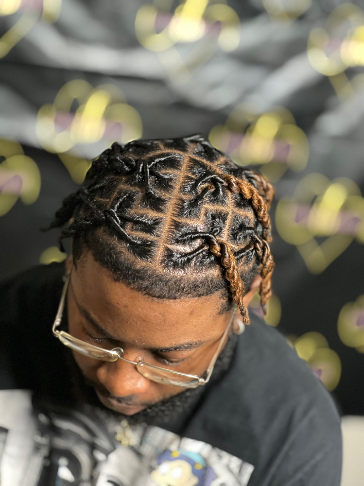 Starter Locs: Top Fade (Medium)