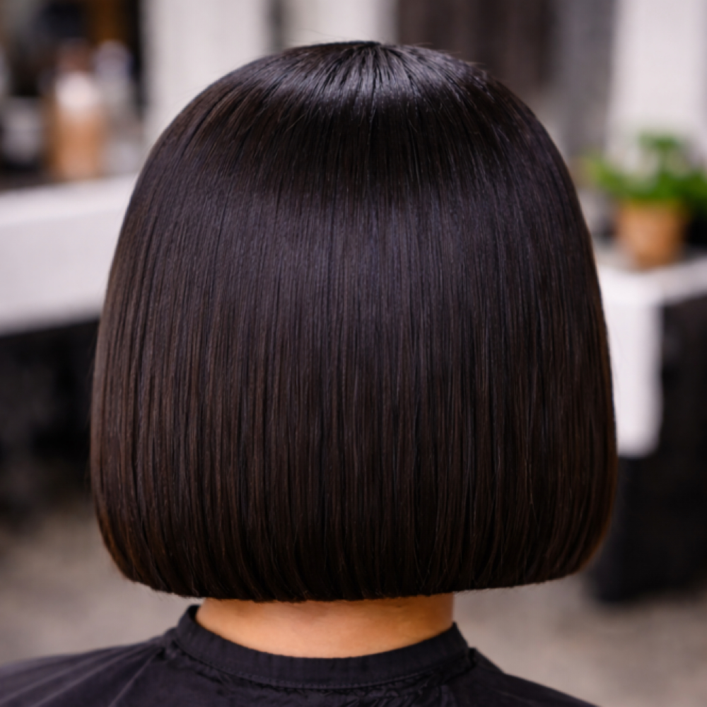 Silk Press at A Step Above Beauty hairtique in Charlotte, NC