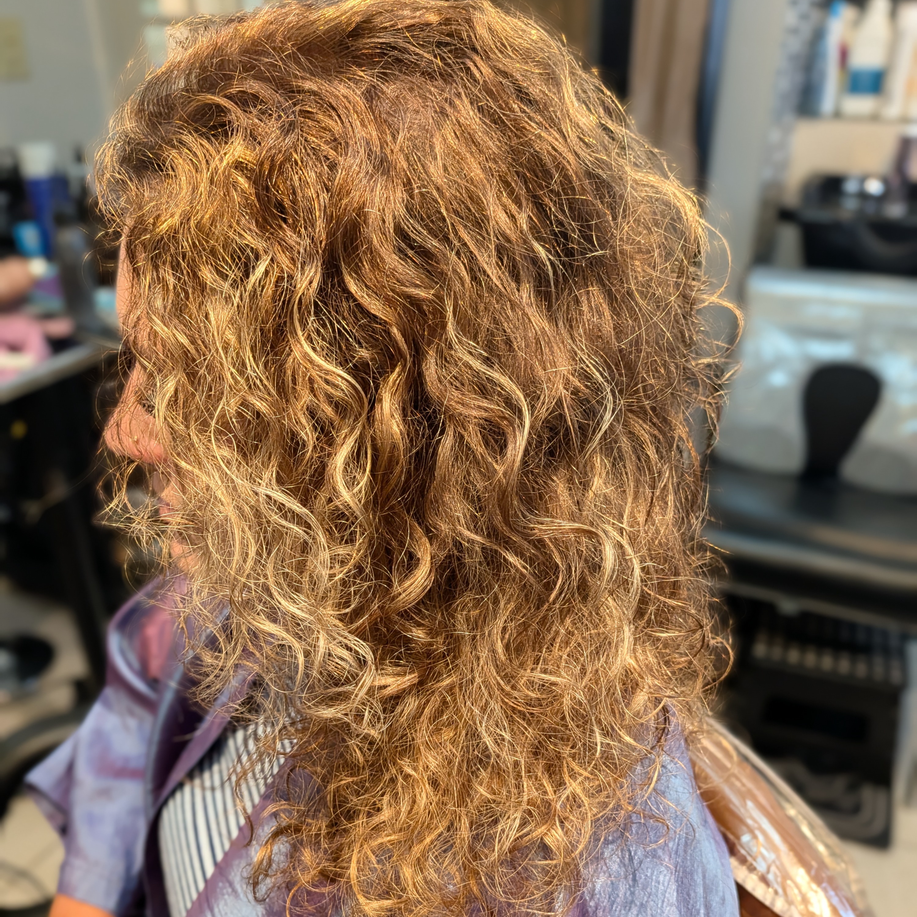 Curl-Safe Blonding & Design : at Cornucopia Hair Atelier in Memphis, TN