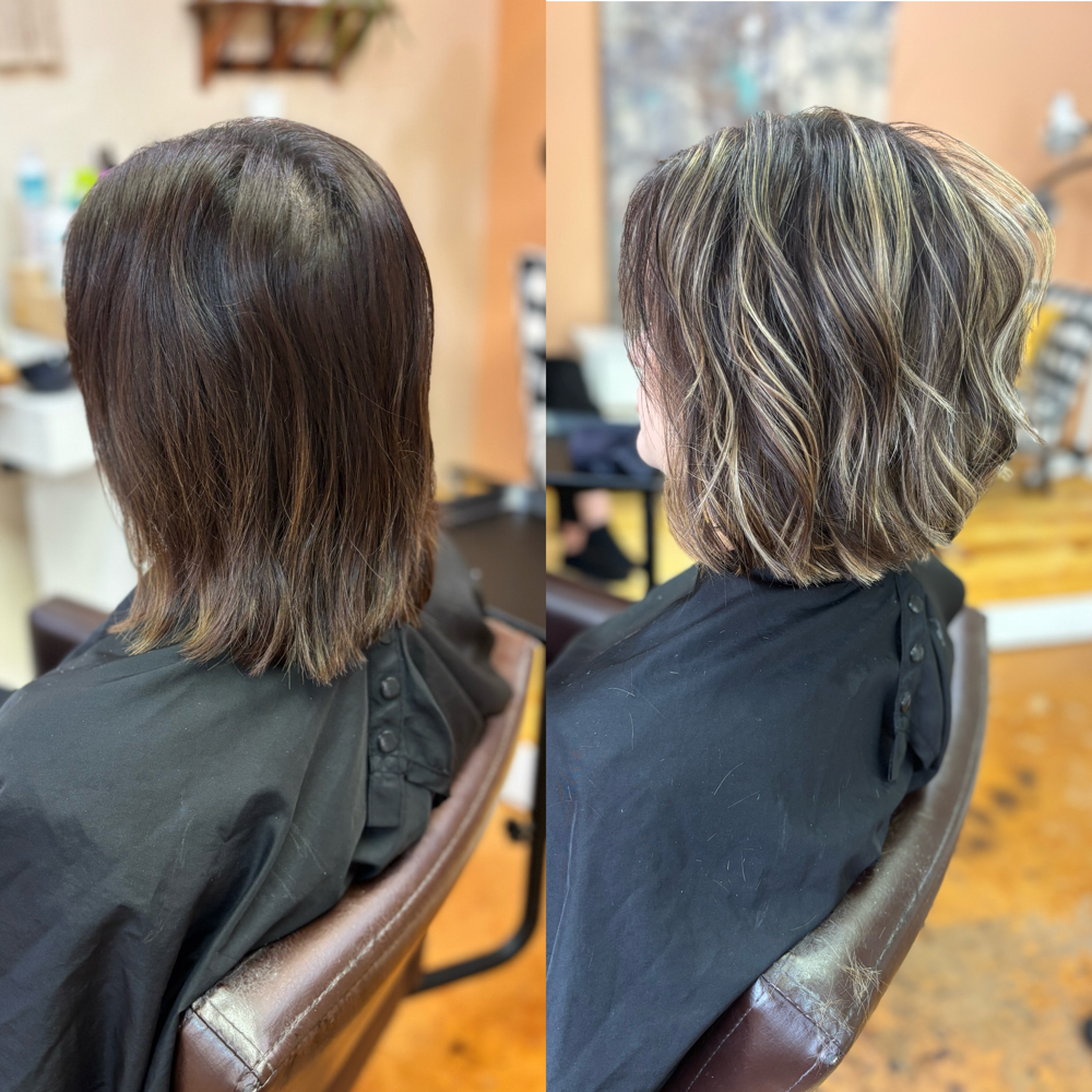 Highlights & Blonding at Marissa Griffore in Elk Rapids, MI