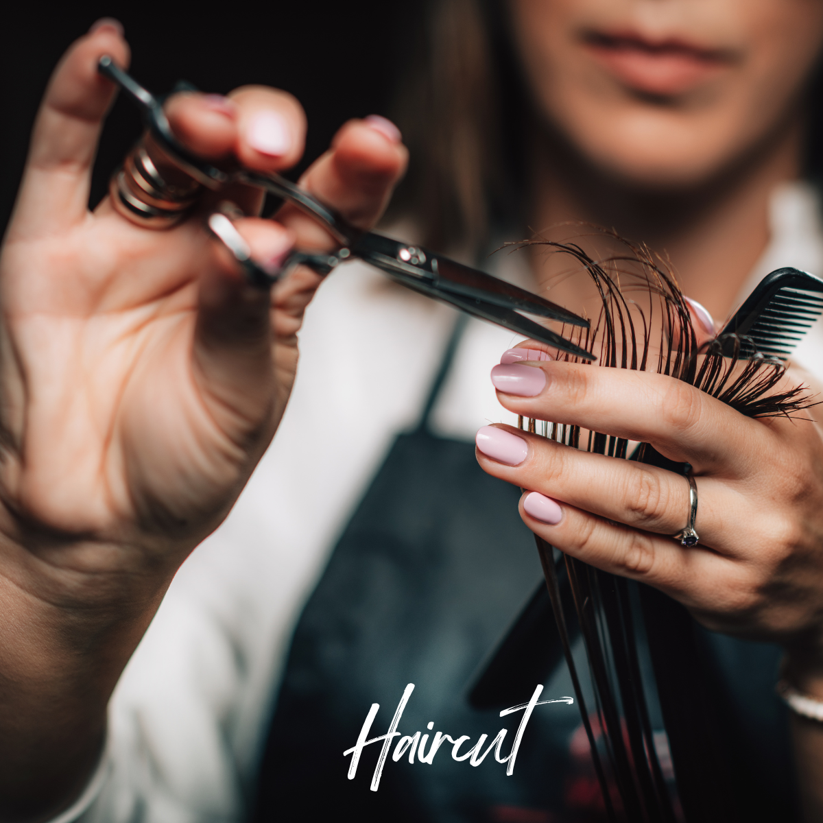 Haircut for relaxed hair