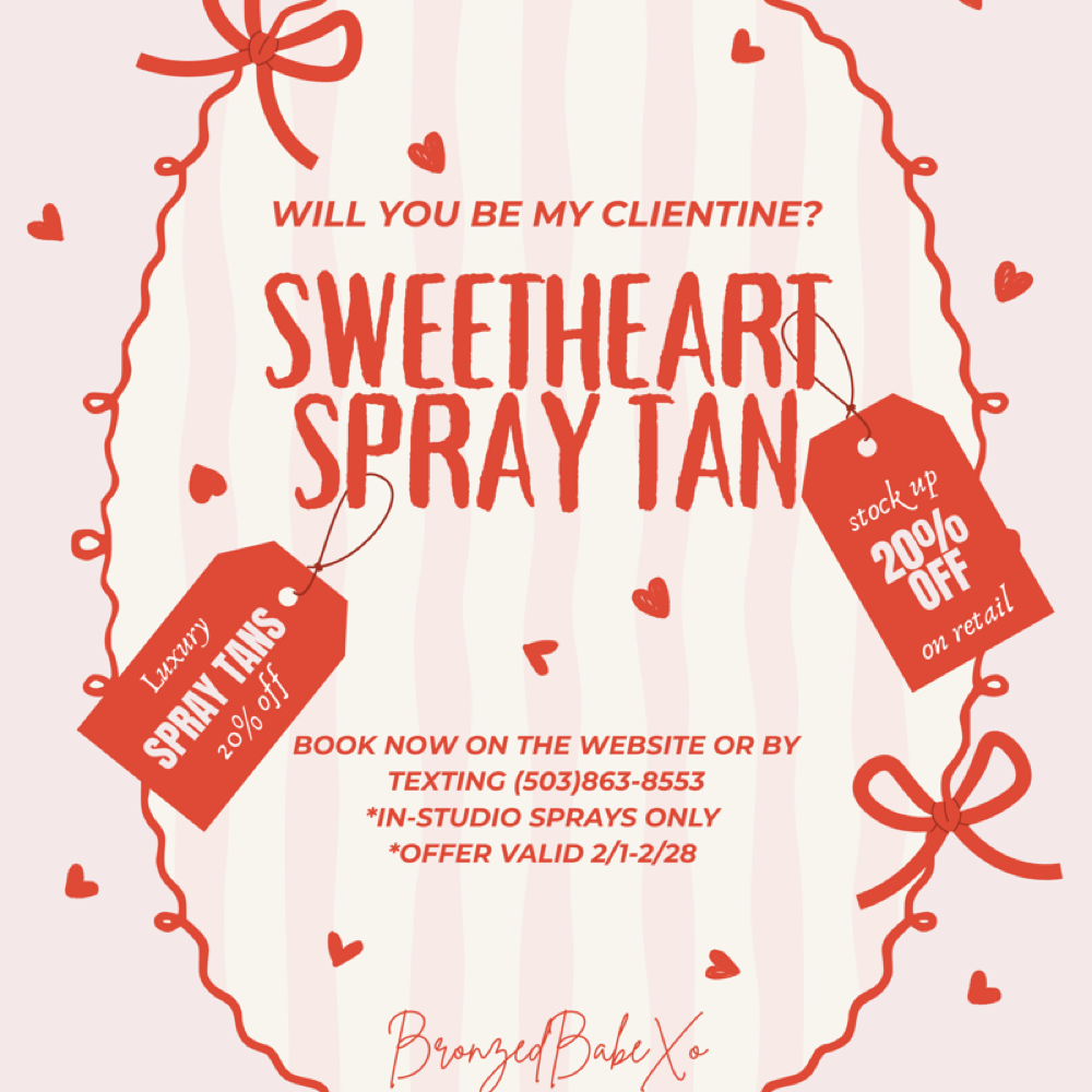 Sweetheart Spray Tan