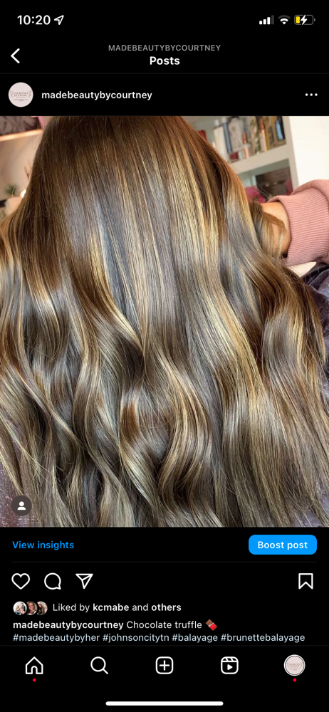 Brunette Balayage