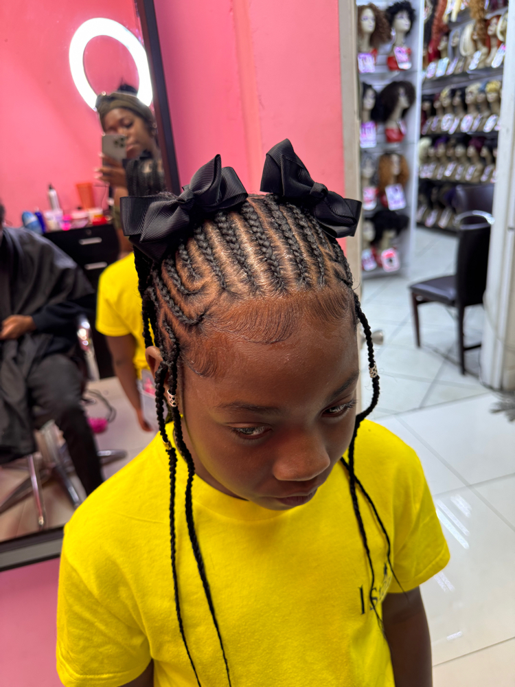 Kids Feeding Braid With extension