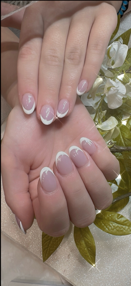 French Gel Manicure