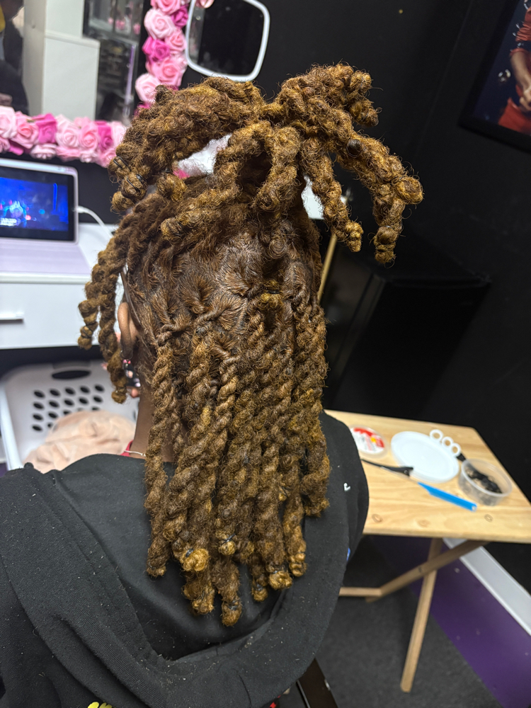 Half 2 Strand Pineapple Ponytail at Raven  Lewis in Montgomery, AL