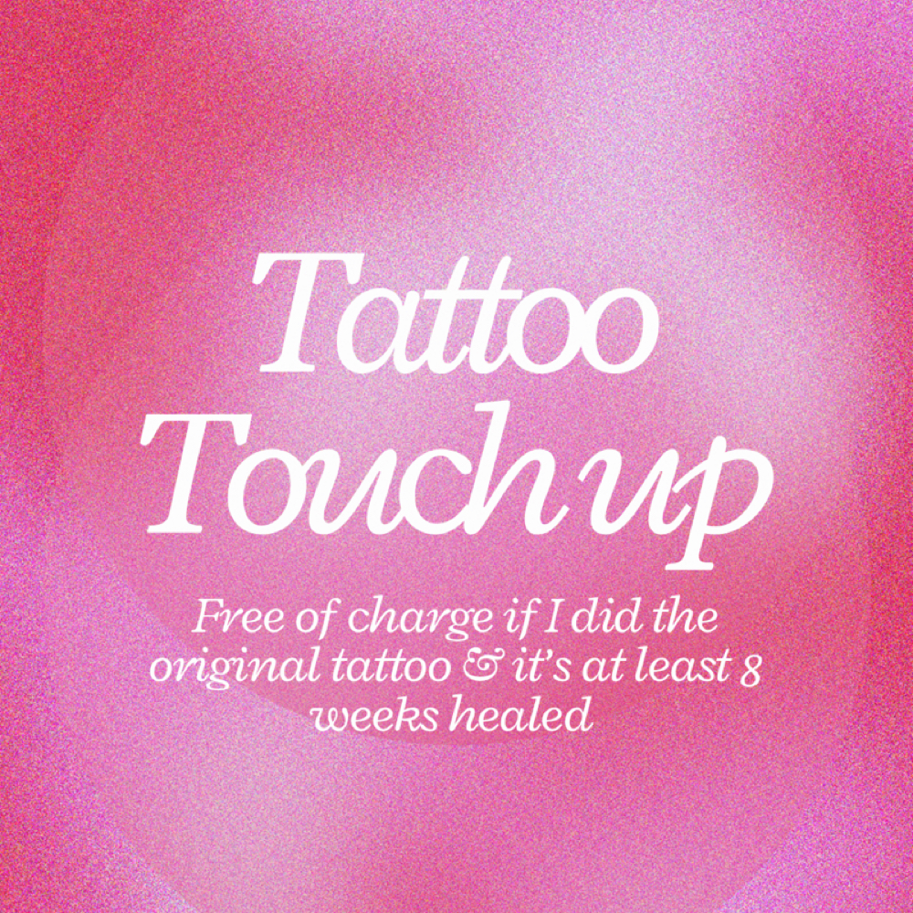 Tattoo Touch Up at Allie Bloom Tattoos in Cary, NC