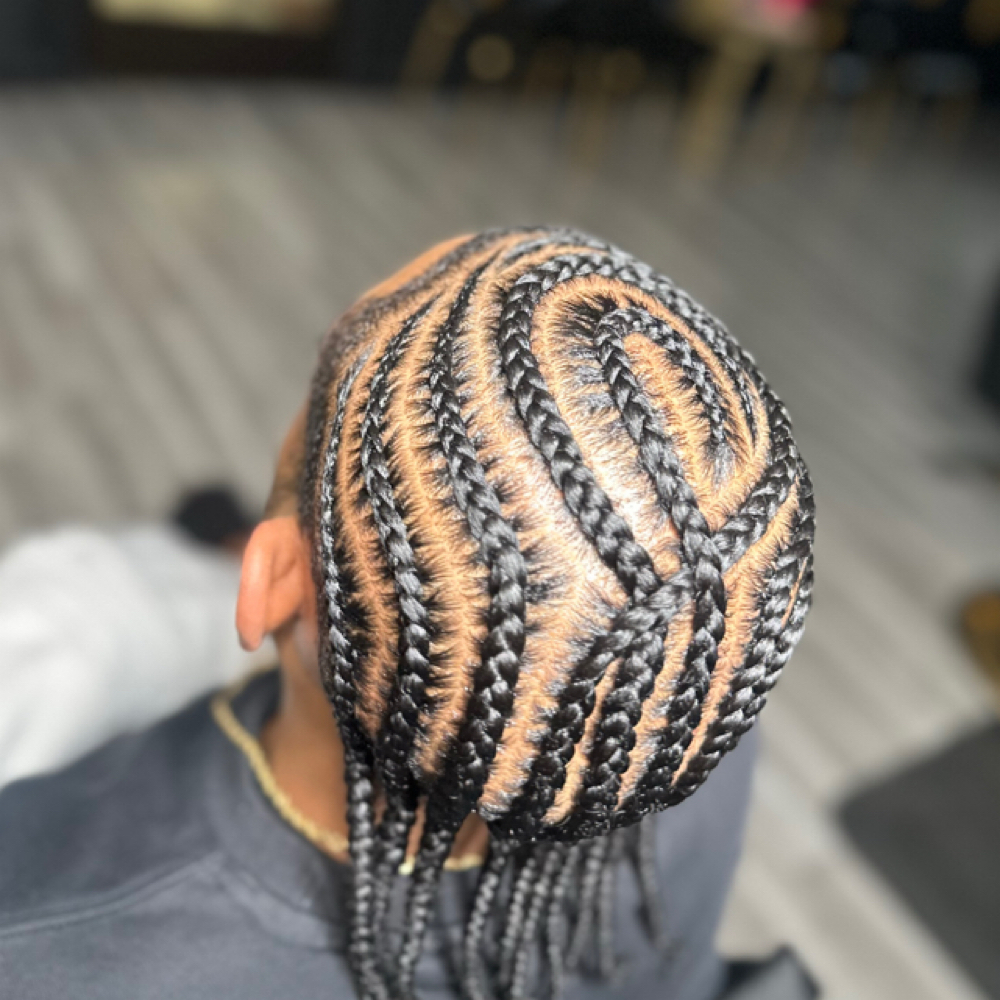Men Braids at Transforming Tresses in Milwaukee, WI