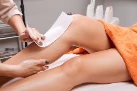 lower part of legs (wax)