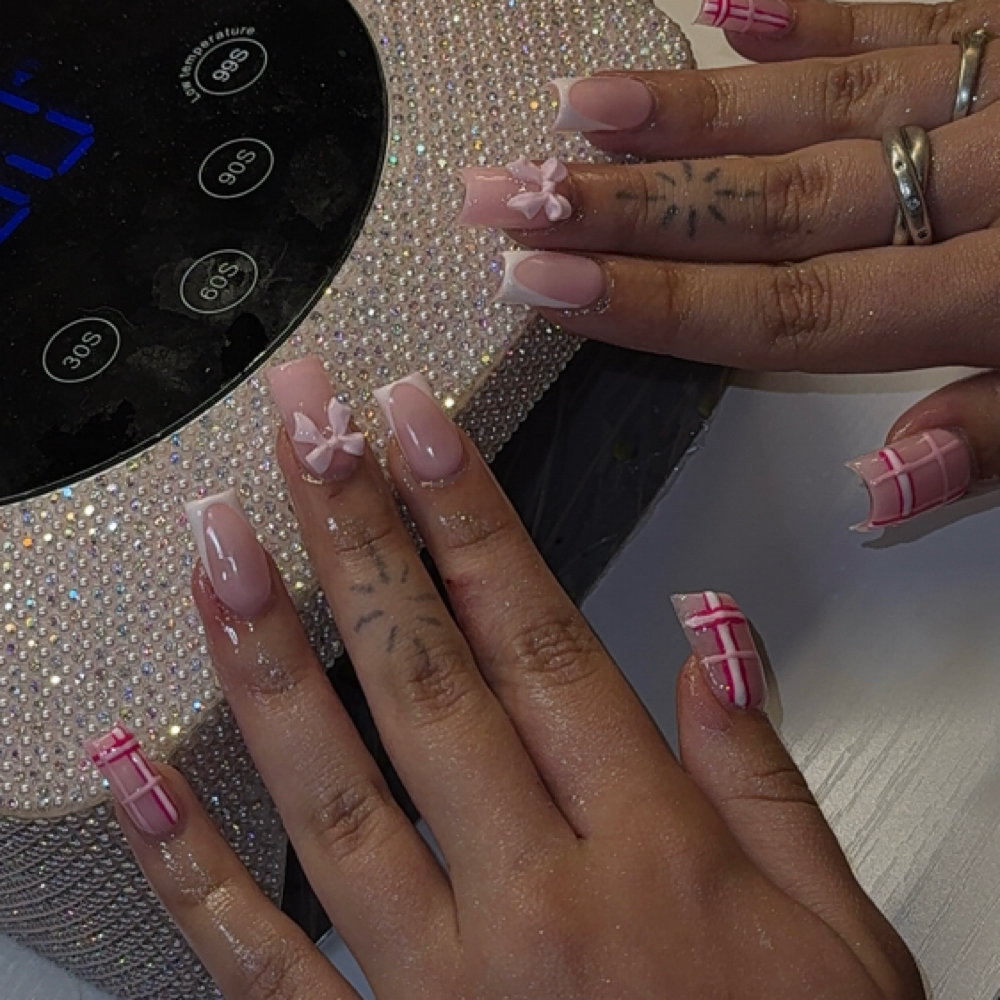 Design Tier 1 at PRETTY YUNG THANG NAILS ᥫ᭡ . in Huntington Beach, CA